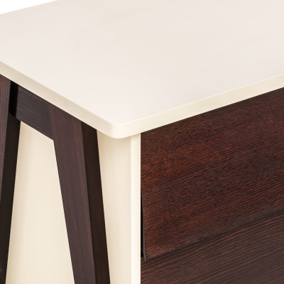 ТВ-тумба 150х45х62,1 Дуб шампань/Орех фото в интернет-магазине BestWood