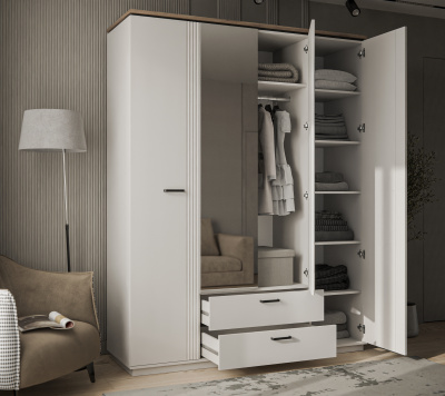 Шкаф 4DG2S Z 178,8х56,8х230 Персидский жемчуг/Амарок фото в интернет-магазине BestWood