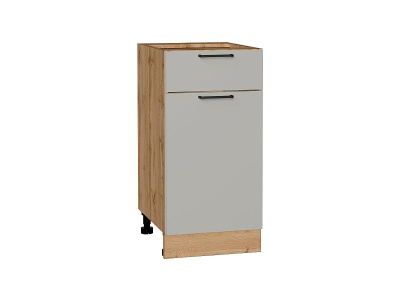 Кухонный гарнитур Флэт-01  260х60х214/Light Grey In 2S фото в интернет-магазине BestWood