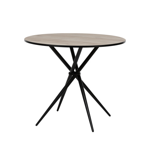 Стол Инаби,Дуб крафт серый,90х90х75см. фото в интернет-магазине BestWood