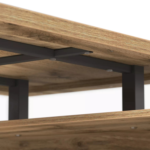 Стол письменный 150х120х76 /Дуб вотан фото в интернет-магазине BestWood