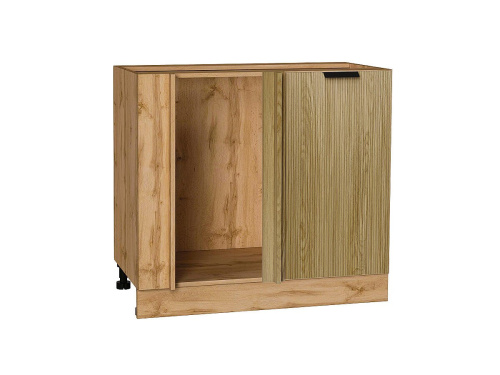 Кухонный гарнитур Евро Лайн-05  140/240х60х214/Дуб песочный фото в интернет-магазине BestWood