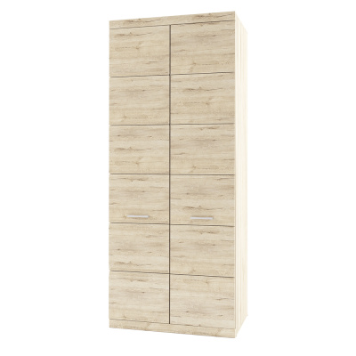 Шкаф 2DG 90,1х57,6х217,3/Дуб Санремо фото в интернет-магазине BestWood