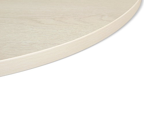 Стол универсальный Черный муар,дуб беленый,80х80х75,5см. фото в интернет-магазине BestWood