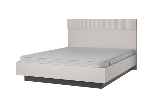 Кровать 160 с ПМ 165,4х206,4х110,7 Персидский жемчуг/Амарок фото в интернет-магазине BestWood