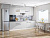 Кухонный гарнитур Фьюжн-01  360х60х234/Silky Light Grey