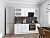 Кухонный гарнитур Сканди-02  220х60х214/White Softwood