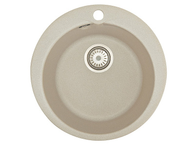 Мойка врезная 1Ч 47х37х18,5 /Бежевый фото в интернет-магазине BestWood