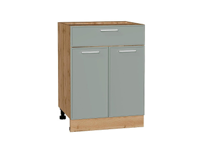 Кухонный гарнитур Квадро-02 240/215х60х214/Аквамарин фото в интернет-магазине BestWood