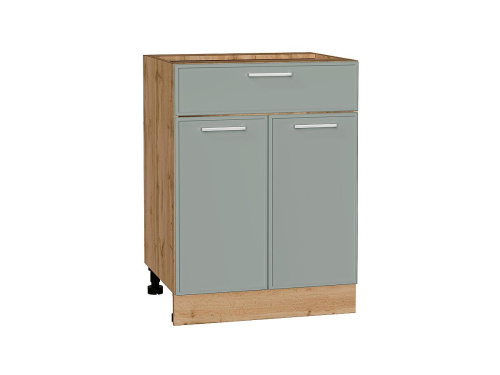 Кухонный гарнитур Квадро-02 240/215х60х214/Аквамарин фото в интернет-магазине BestWood