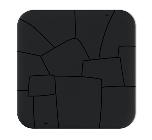 Обеденная группа 83х83х75 Черный/Бежевый/Желтый фото в интернет-магазине BestWood