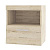 Тумба  прикроватная 1S 45,1х35,4х48,4/Дуб Санремо