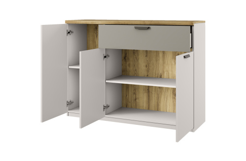 Тумба 3D1S 130х41х96,5 Персидский жемчуг/Ирл.ликер фото в интернет-магазине BestWood