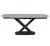 Стол обеденный 120(180)х90х76/Серый Светлый/Черный фото в интернет-магазине BestWood
