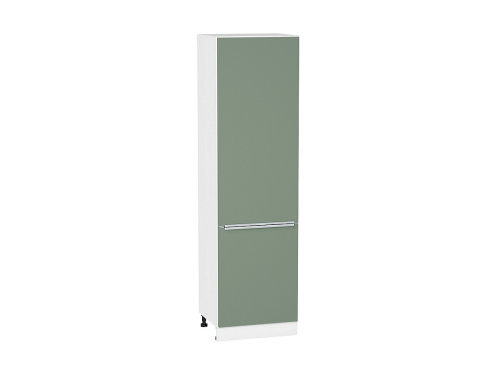 Кухонный гарнитур Фьюжн-02  440х60х214/Silky Mint/Silky White фото в интернет-магазине BestWood