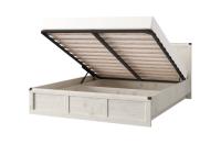 Кровать 140 с ПМ 147,1х205,3х91,4/Сосна винтаж