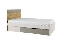 Кровать 120S 205,9х126,2х99,8 Персидский жемчуг/Ирл.ликер