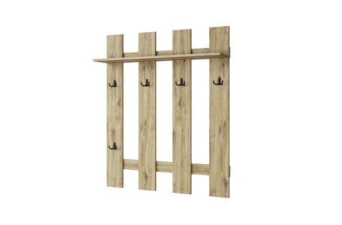 Вешалка 105х27,2х125/Дуб Наварра фото в интернет-магазине BestWood