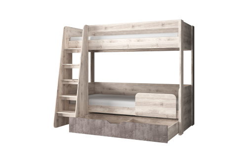 Кровать двухъярусная 135,8х208,1х175,4 /Каштан найроби/Оникс фото в интернет-магазине BestWood