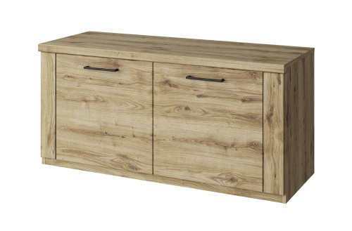 Тумба для обуви 2D 110,2х41х52,8/Дуб Наварра фото в интернет-магазине BestWood