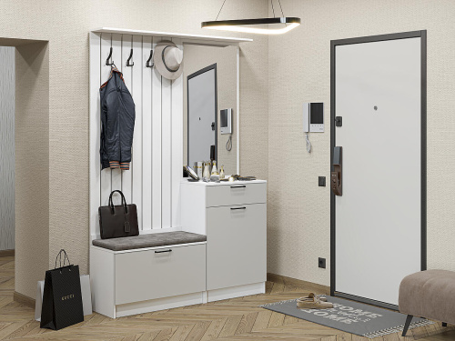 Стиль-02 140х38х209/Light Grey фото в интернет-магазине BestWood
