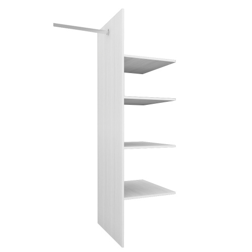 Комплект полок 2DG 47,1х57,5х176,3/Вудлайн кремовый фото в интернет-магазине BestWood