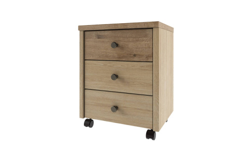 Тумба 3S 45,8х36,5х57,6 Дуб мадура/Веллингтон фото в интернет-магазине BestWood