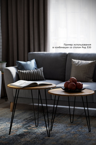 Столик журнальный 55х55х55/Дуб Американский фото в интернет-магазине BestWood
