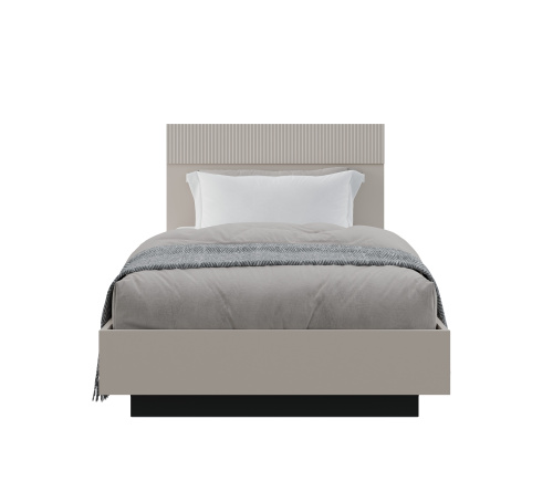 Кровать 120 с ПМ 125,4х206,4х110,7 Персидский жемчуг/Амарок фото в интернет-магазине BestWood