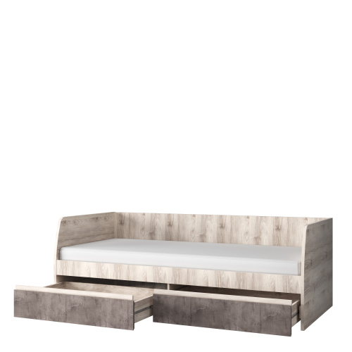 Кровать 90-2Я 94,2х204,9х71,4 /Каштан найроби/Оникс фото в интернет-магазине BestWood