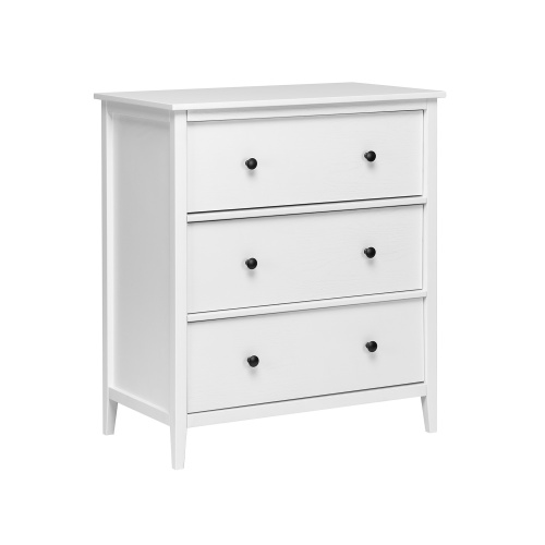 Комод Токе 3 ящ. 79х44х94/Белый фото в интернет-магазине BestWood