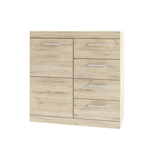 Тумба 1D4S 80,1х40х81/Дуб Санремо фото в интернет-магазине BestWood