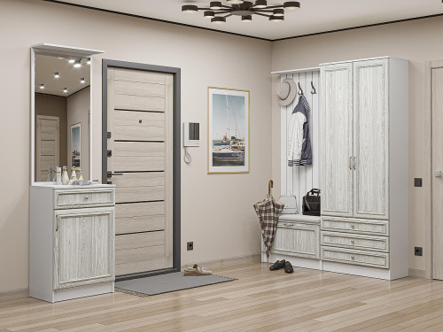 Стиль-04 220х38х211/White Dreamline фото в интернет-магазине BestWood