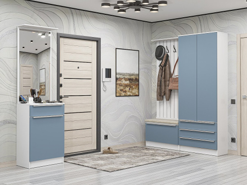 Стиль-04 220х38х211/Silky Blue фото в интернет-магазине BestWood