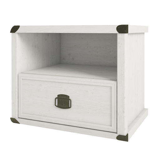 Тумба прикроватная 1S 51,6х40,3х44/Сосна винтаж фото в интернет-магазине BestWood