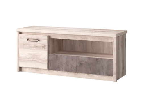 Тумба TV 1D1SN 126,6х40,3х52,4 /Каштан найроби/Оникс фото в интернет-магазине BestWood