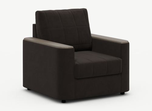 Кресло 92х96х91/Тёмно-коричневый фото в интернет-магазине BestWood