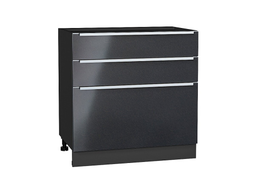 Кухонный гарнитур Фьюжн-04  220/180х60х234/Anthracite фото в интернет-магазине BestWood