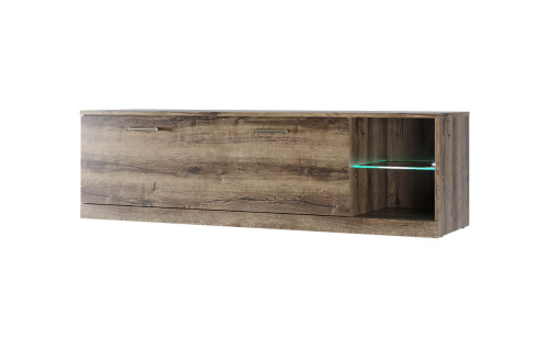 Тумба TV 1S2N 153,8х43,1х45,1/Дуб монастырский фото в интернет-магазине BestWood