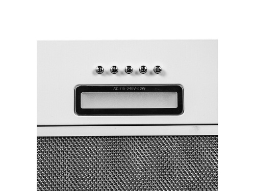 Встраиваемая вытяжка GS BLOC LIGHT 600 /Белый фото в интернет-магазине BestWood