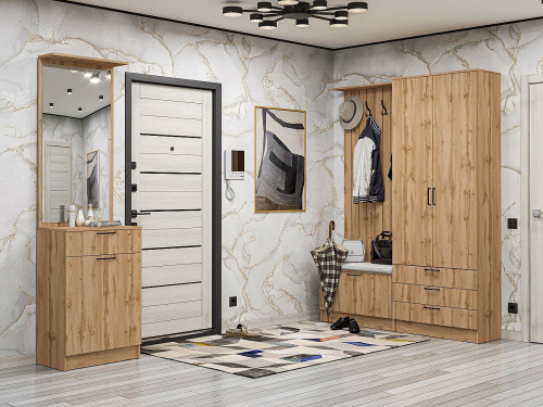 Стиль-04 220х38х211/Wotan Oak фото в интернет-магазине BestWood