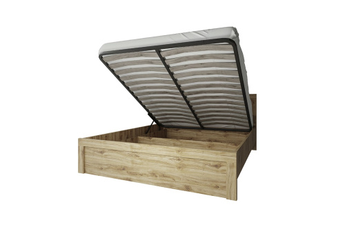 Кровать 180 с ПМ 187,3х206,9х89,5/Дуб Наварра фото в интернет-магазине BestWood