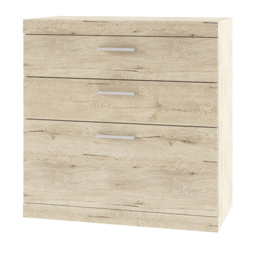 Комод 3S 80,1х40,3х81/Дуб Санремо фото в интернет-магазине BestWood