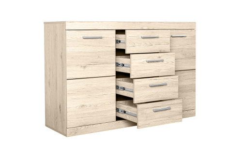 Тумба 2D4S 120,1х40х81/Дуб Санремо фото в интернет-магазине BestWood