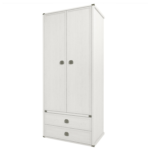 Шкаф 2DG2S 86,6х59х202,8/Сосна винтаж фото в интернет-магазине BestWood