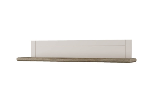 Полка навесная 125х21,6х21,9 Персидский жемчуг/Каньон фото в интернет-магазине BestWood