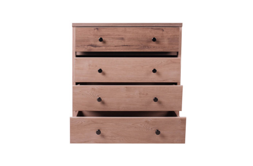 Комод 4S 85,8х36,5х90,3 Дуб мадура/Веллингтон фото в интернет-магазине BestWood