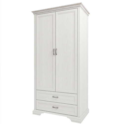 Шкаф 2DG2S 107,4х61,5х213,7 Сосна винтаж /Дуб анкора фото в интернет-магазине BestWood