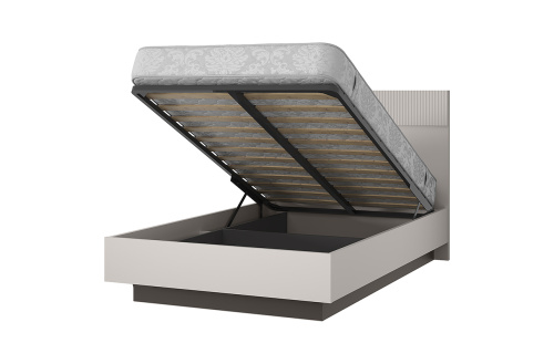 Кровать 120 с ПМ 125,4х206,4х110,7 Персидский жемчуг/Амарок фото в интернет-магазине BestWood