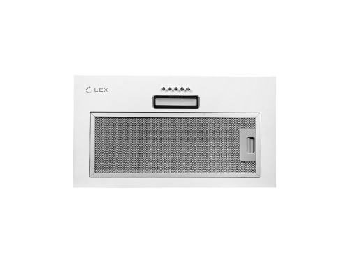 Встраиваемая вытяжка GS BLOC LIGHT 600 /Белый фото в интернет-магазине BestWood